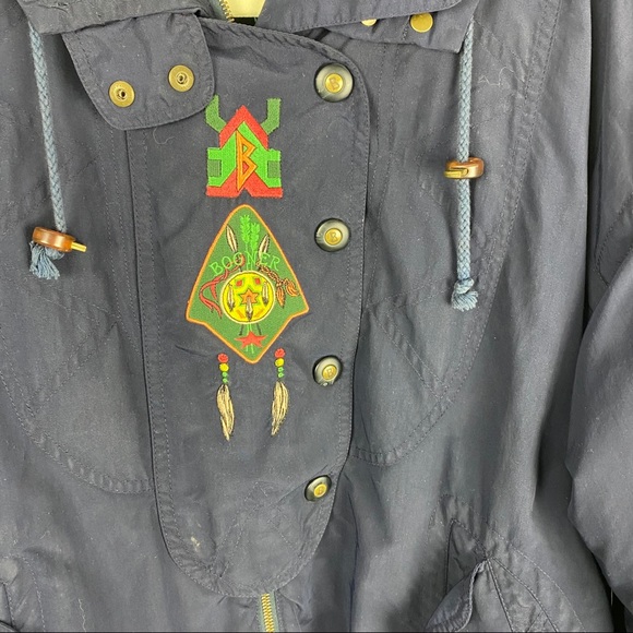 Vintage USA Bogner Ski Jacket Embroidered Patches - Picture 3 of 8